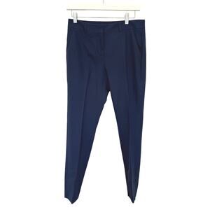 Express (4) Columnist Mid Rise Ankle Pants Pale Blue Slim Fit Work Trouser